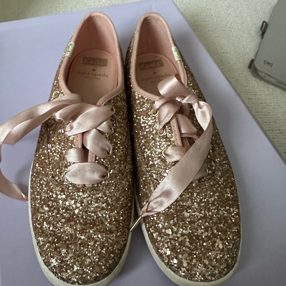 Kate Spade Women's Sparkling Sneakers - Pink Glitter